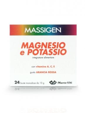 Massigen, integratore alimentare con Magnesio e Potassio 