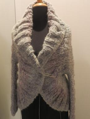 maglione grigio melange